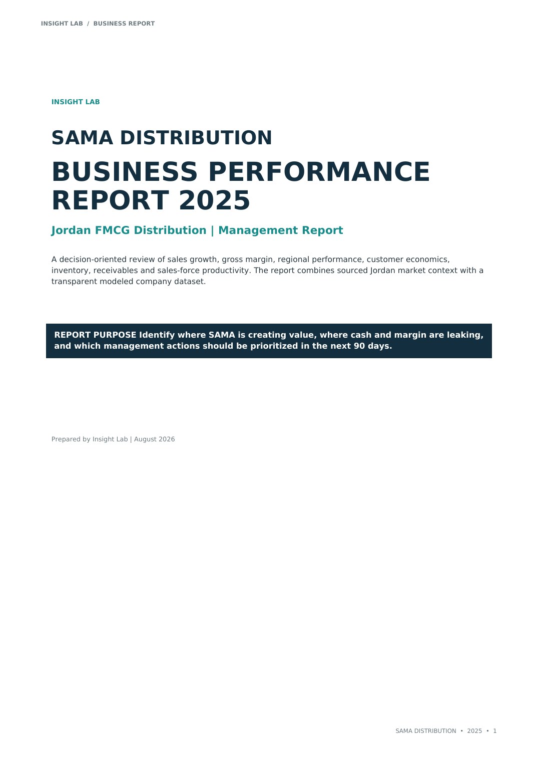 SAMA Business Performance project preview